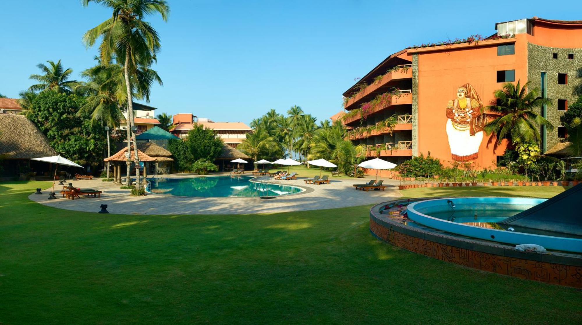 Uday Samudra Leisure Beach Hotel & Spa Kovalam Exterior foto